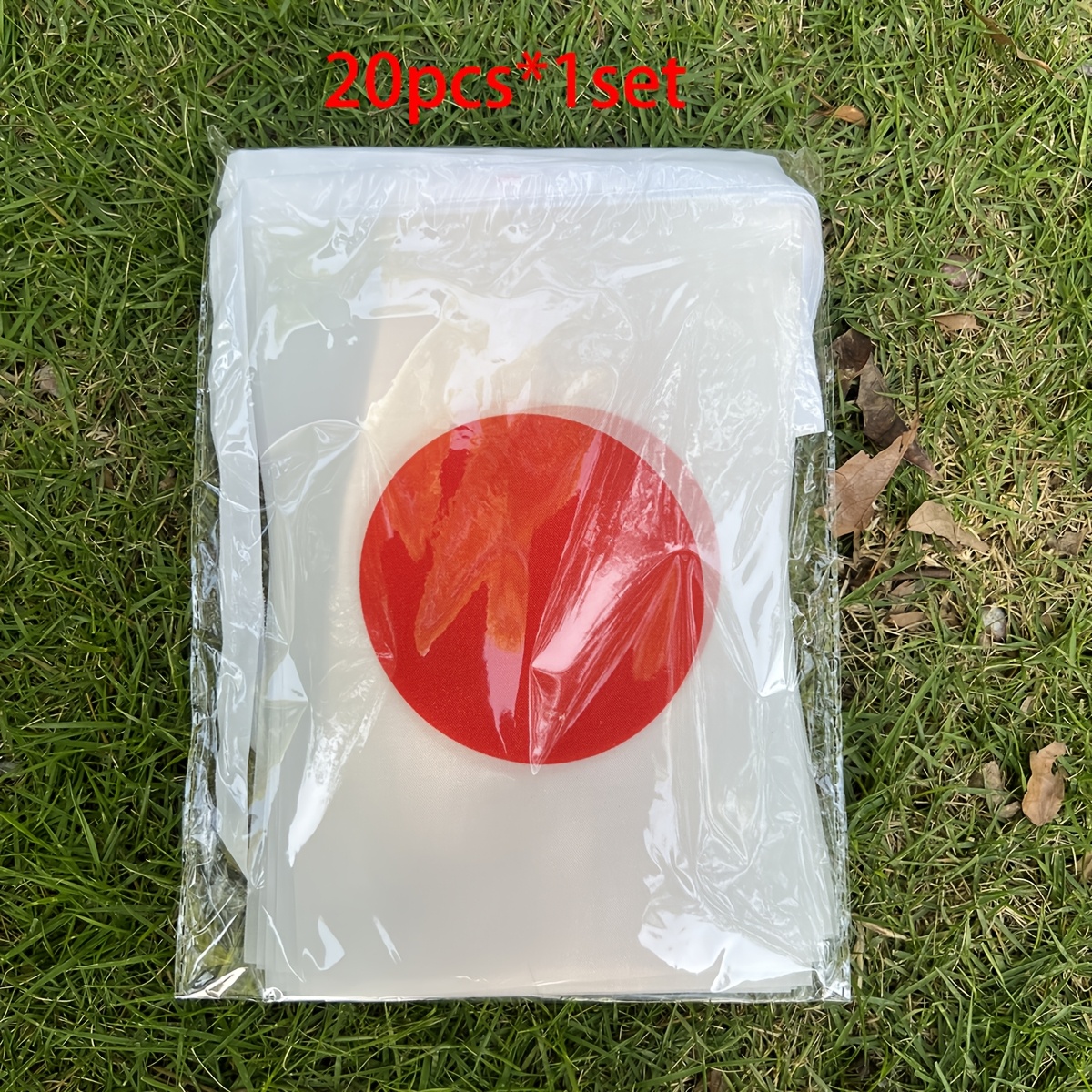 TEMU A Set Of 20pcs Of 14* Polyester Material Japanese Flag Bunting, Perfect For Sports Events, Parties, And Festive Celebrations, Party Flags