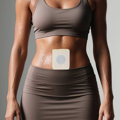 59 118pcs waist and abdomen patch set effective plant fiber for tightening and relaxation material for and tightening suitable for improving for batteries