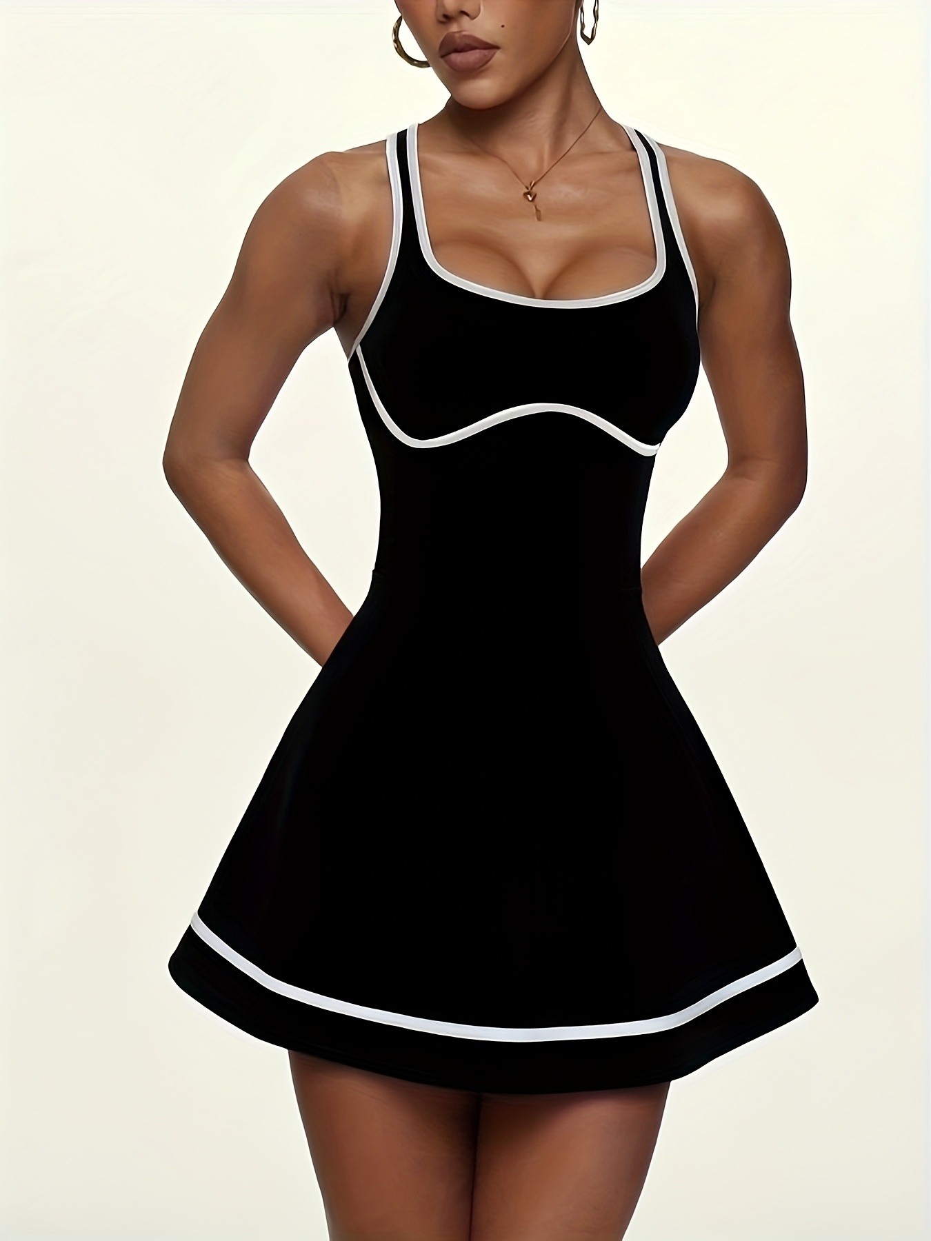 womens sporty dress a cute cross suitable