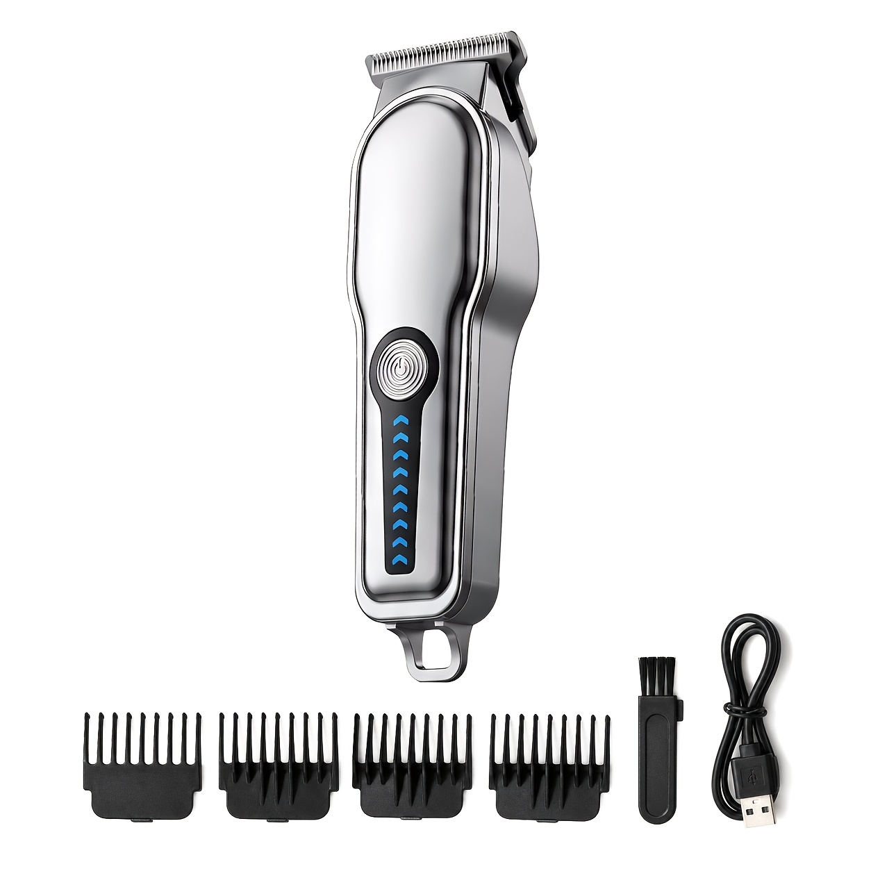TEMU Rasoir électrique portable pour hommes, rechargeable par USB, de tête à huile, convient et , cadeau idéal pour petit ami ou fête des pères