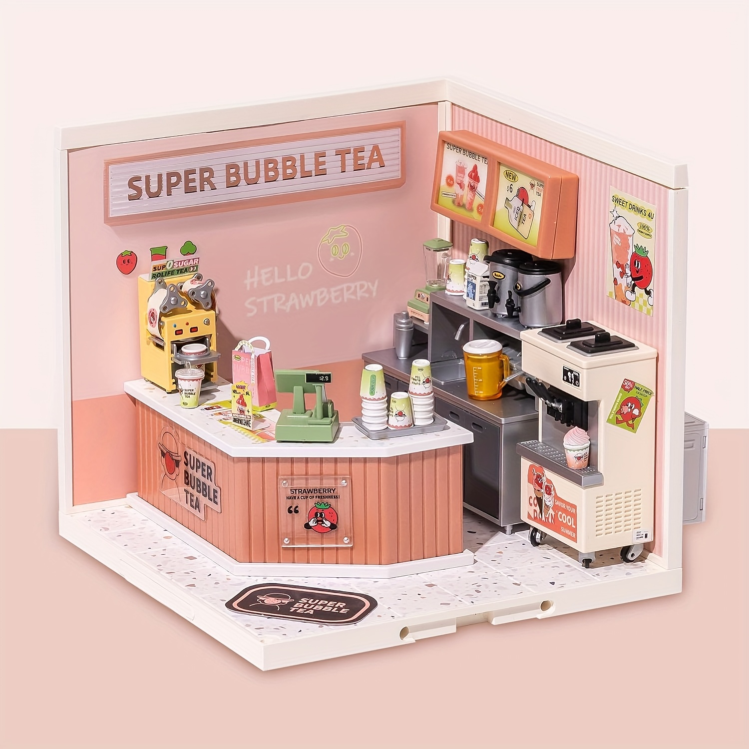 Rolife Miniature House Of Bubble , A 3d Puzzle Kit Perfect For Home Decoration, A Hobby Gift Suitable For Men And Women, Ideal Christmas Presents For And Teenagers Aged 14 And Above