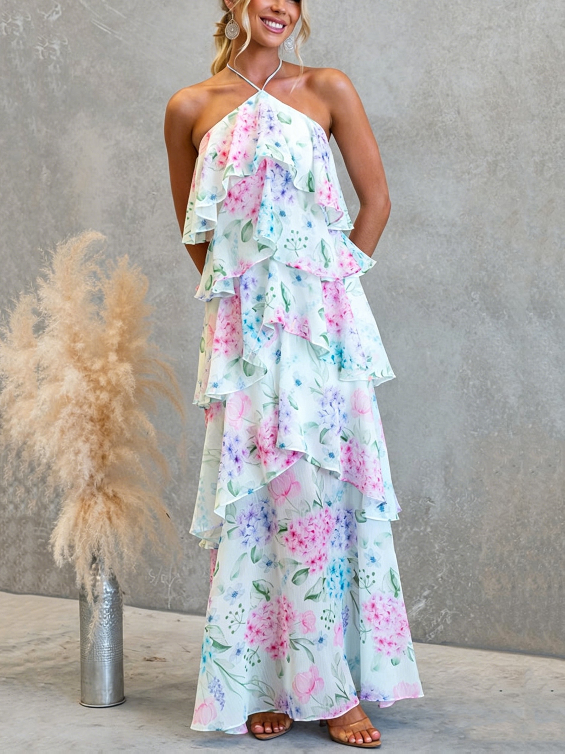 mini white flowy dress White Flowy Mini Dress | Trendy Women's Dress