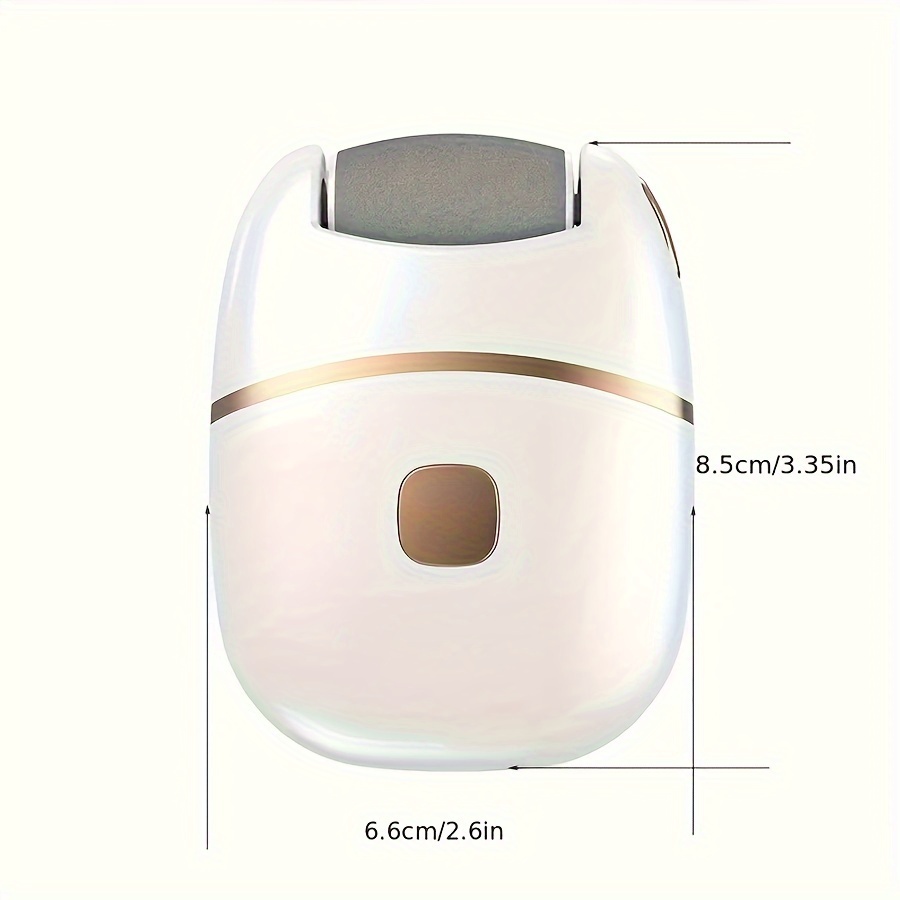 1pc electric foot grinder rechargeable thick leather polishing foot grinder foot grinder foot callus remover details 4