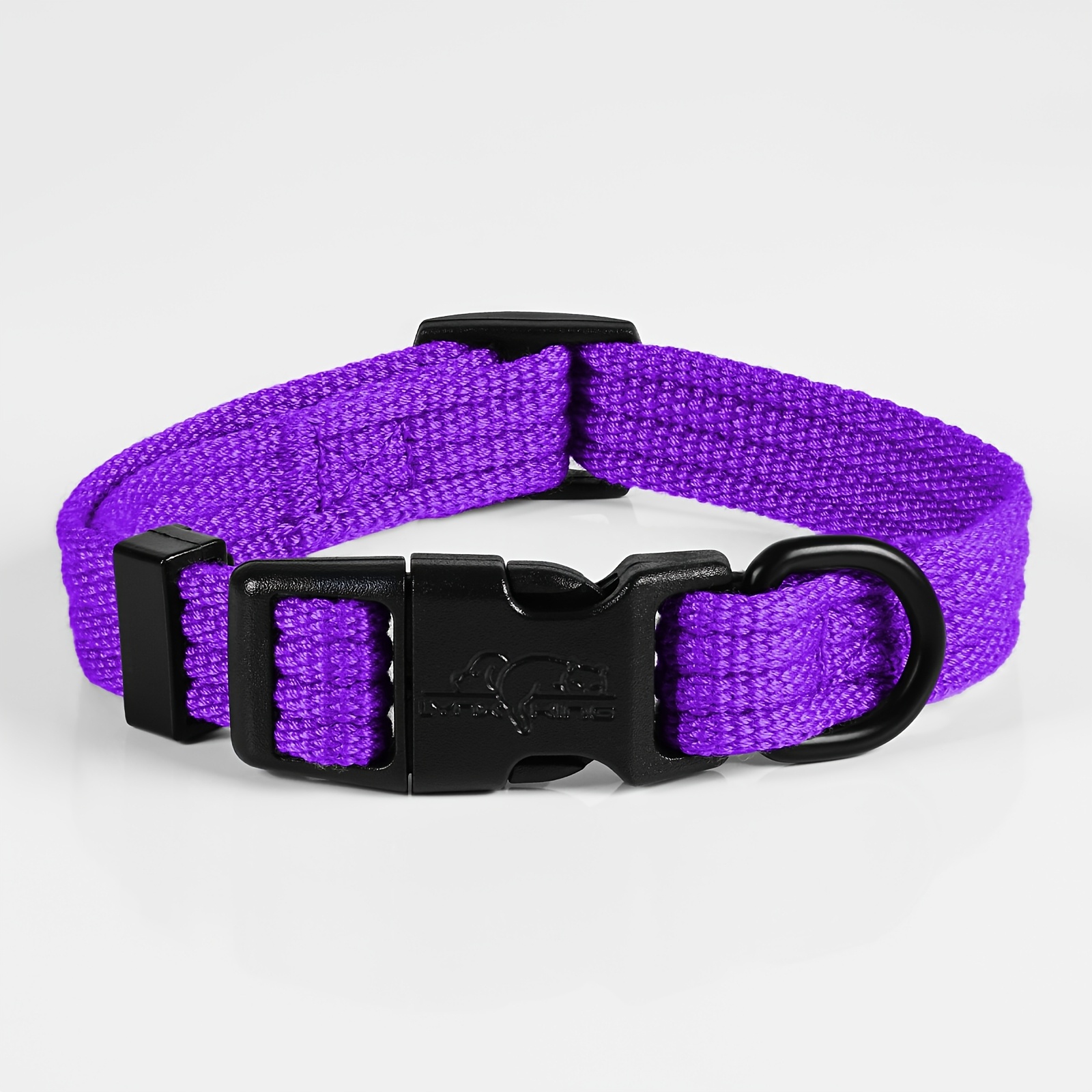 Dog Collar, Soft Comfortable Material with Quick-Release Buckle