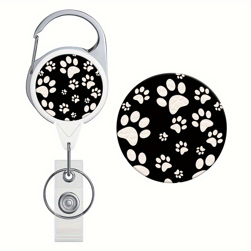 Image of Equipped With Anti-theft Metal And Easy-pull , Easy To Carry, Cute Cat Paw Print, Suitable For Safe Outdoor Camping, Suitable For Occasions, Women, Men