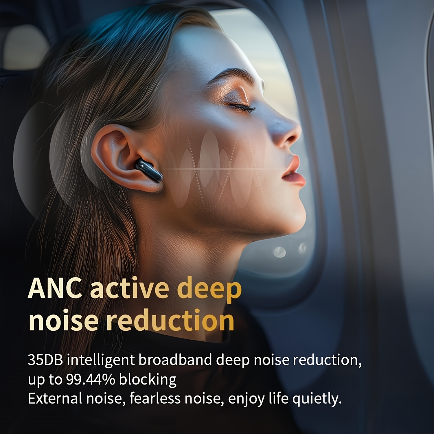 ai translation headphones anc wireless earbuds with 144 languages real time translation suitable for travel business and work Product details 9