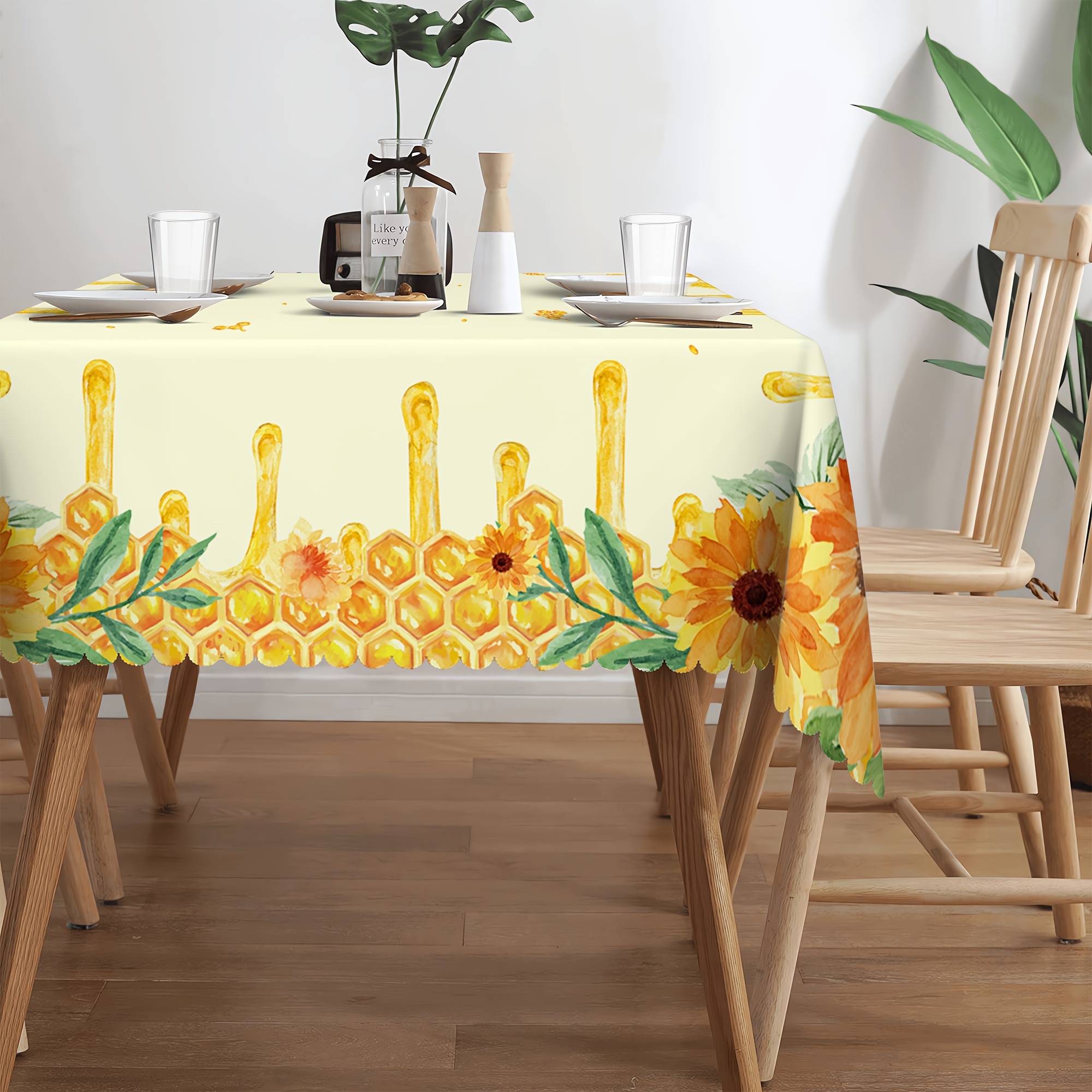 1pc Mantel Mesa Temático Abejas Artículos Fiesta Decoración - Temu