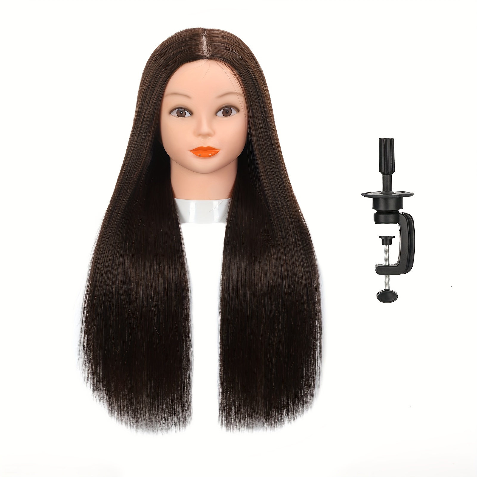 human hair doll heads for cosmetology