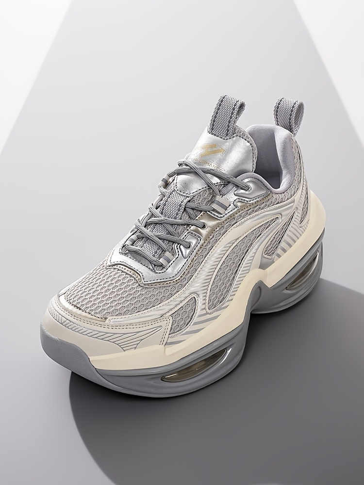Men's Low-Top Sneakers - All-Season Breathable Fabric Upper & MD Sole with Absorption - All-Terrain Traction Sneakers Suitable for Casual,, Gym - Low-Top Lace-Up Shoes (No Bulk) - Year-Round Wear