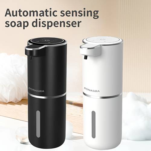 2026 newly smart sensor soap dispenser an liquid dispenser for household cleaning dishwashing and handwashing features automatic dispensing allows free liquid refills and offers four adjustable dispensing levels