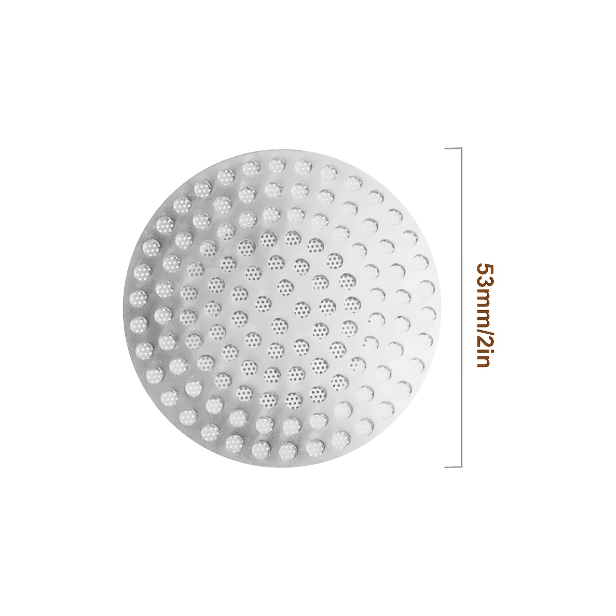 TEMU 51/53/58mm Espresso Puck Screen Dual Layer - 304 Stainless Steel Coffee Filter Reusable, 1.7mm Thick Portafilter Basket Screen, Ultra Thin Lower