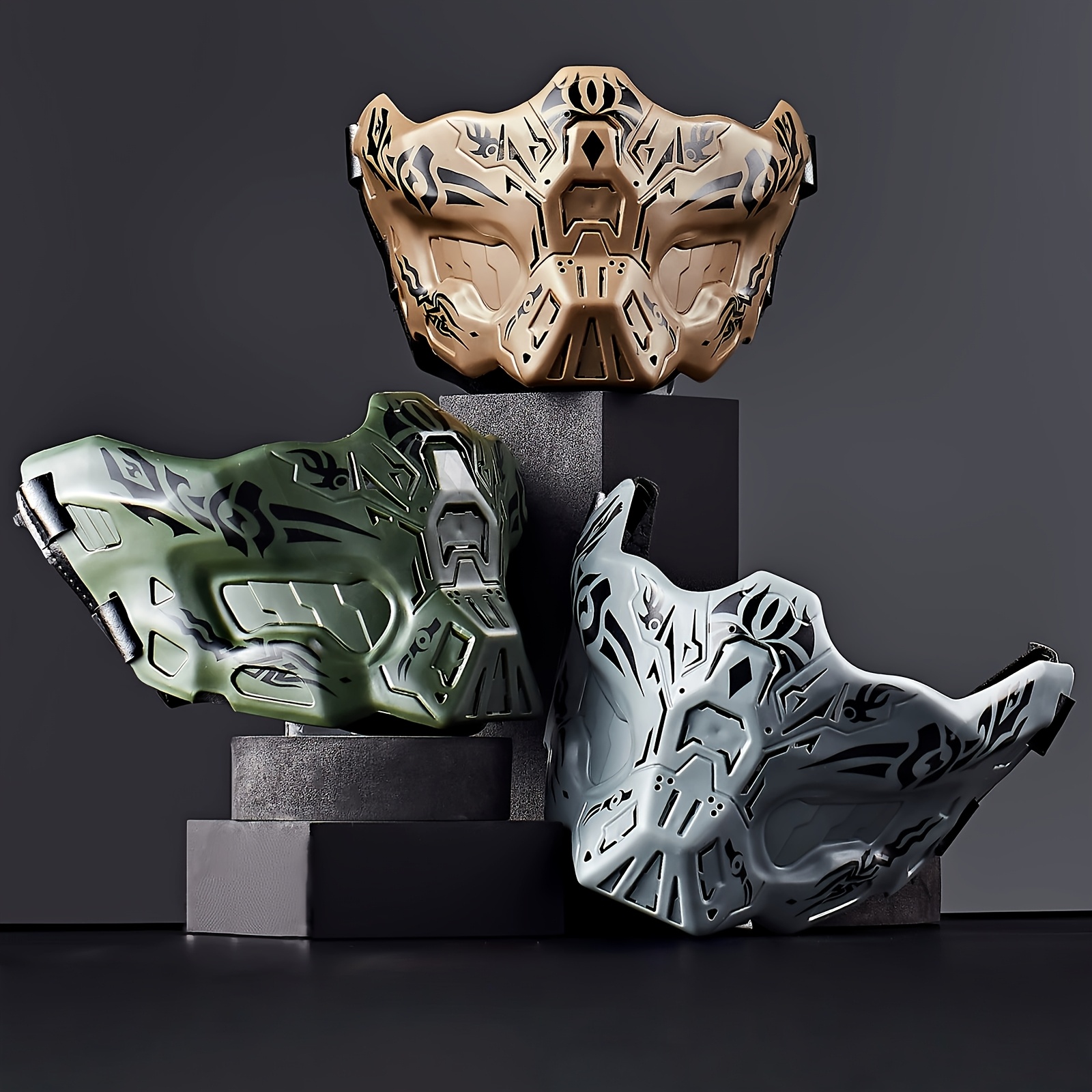 samurai mask for men sold on Temu United States