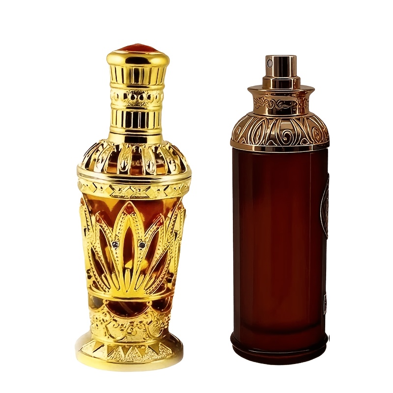 2pcs Arabian Perfume Set 90ml Mysore Sandalwood Eau De Parfum + 100ml Warmkiss La Luna Perfume, & Oriental Scent, Sandalwood/sweet, Long Lasting, Perfect Gift