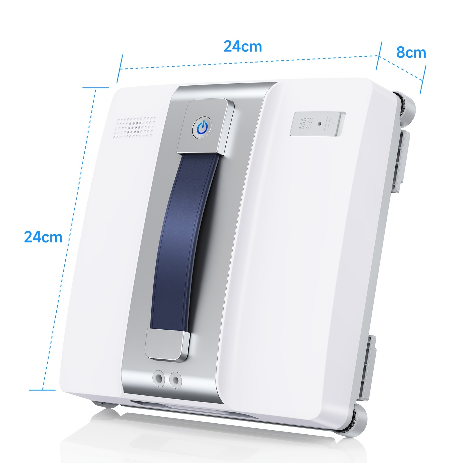 Image of Lubluelu Product Square Window Cleaning Robot, 5800pa, Planning, 8-layer Safety , Edge Cleaning, Double-sided Double Nozzles, Water Volume Visualization, Very Suitable For Home Window Cleaning
