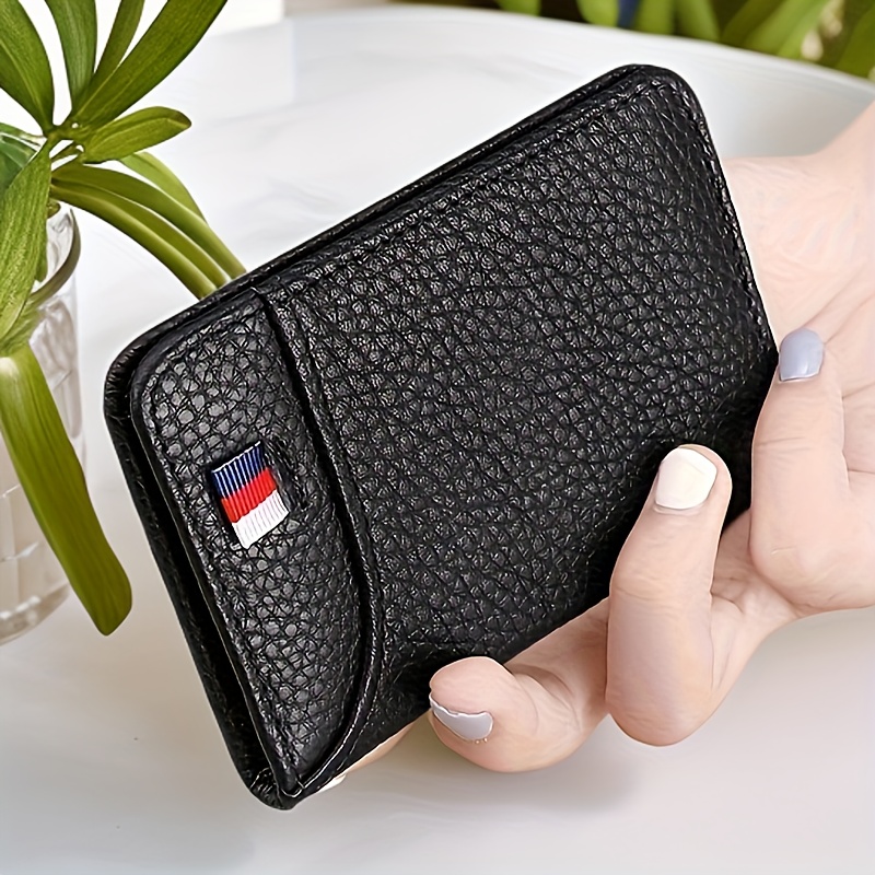 Latest Ins Student Card Holder, Ultra-thin Business Card Holder For Men, Simple Card Holder For Women, Bank Card Holder, Multi-card License Leather Case