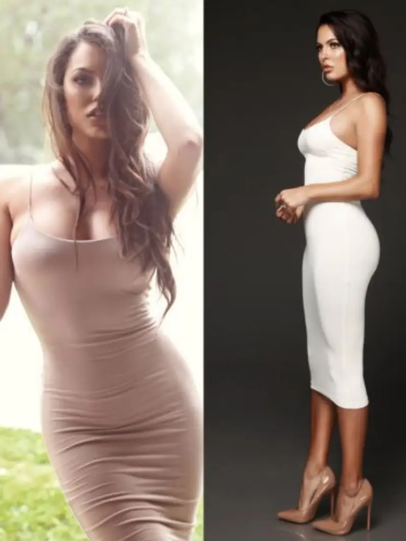 Elegant Women's Halter V-Neck Bodycon Dress - * * Fit, Knee-Length Pencil Dress for Prom or Summer Events, Black/Light Khaki/Gray, Polyester, Ha Elegant Women's Halter V-Neck Bodycon Dress - * * Fit, Knee-Length Pencil Dress for Prom or Summer Events, Black/Light Khaki/Gray, Polyester, Ha