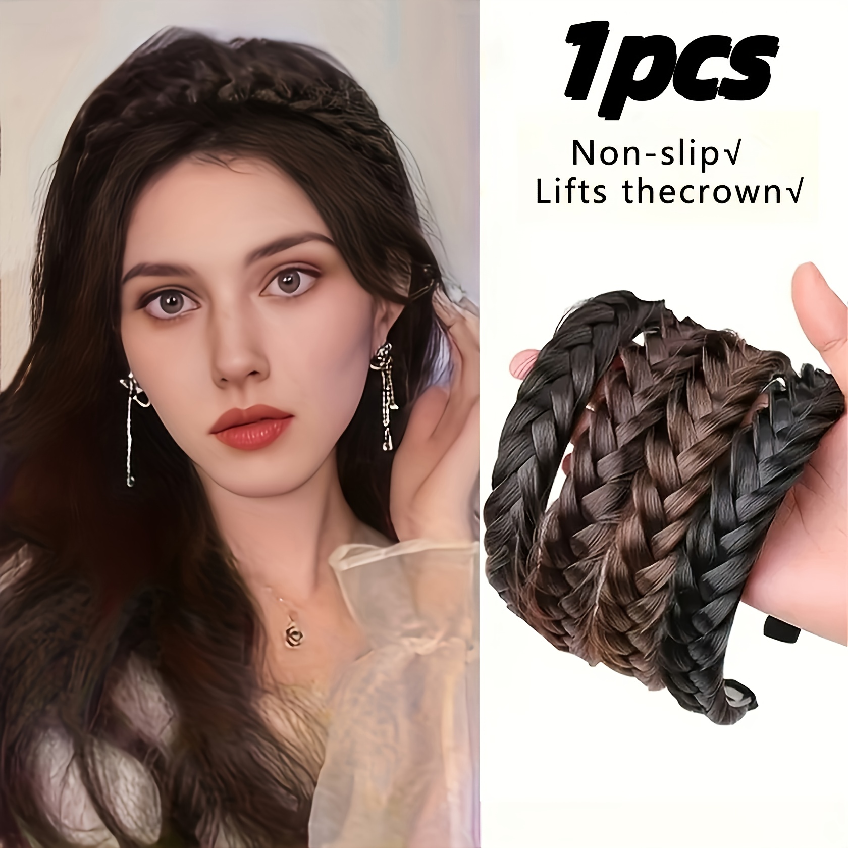 braid headband sold on Temu United States display picture 2