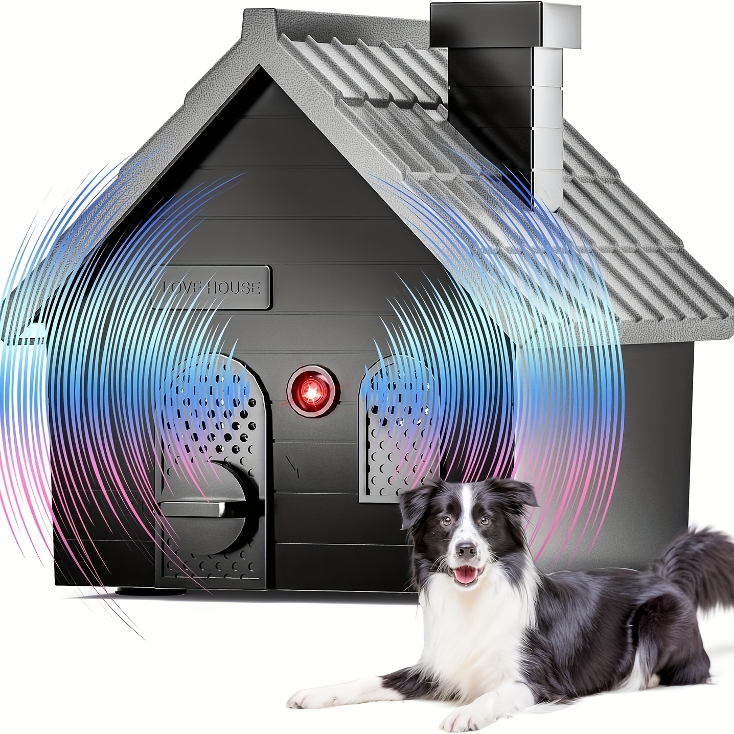 dog barking control device ultrasonic sold on Temu United States