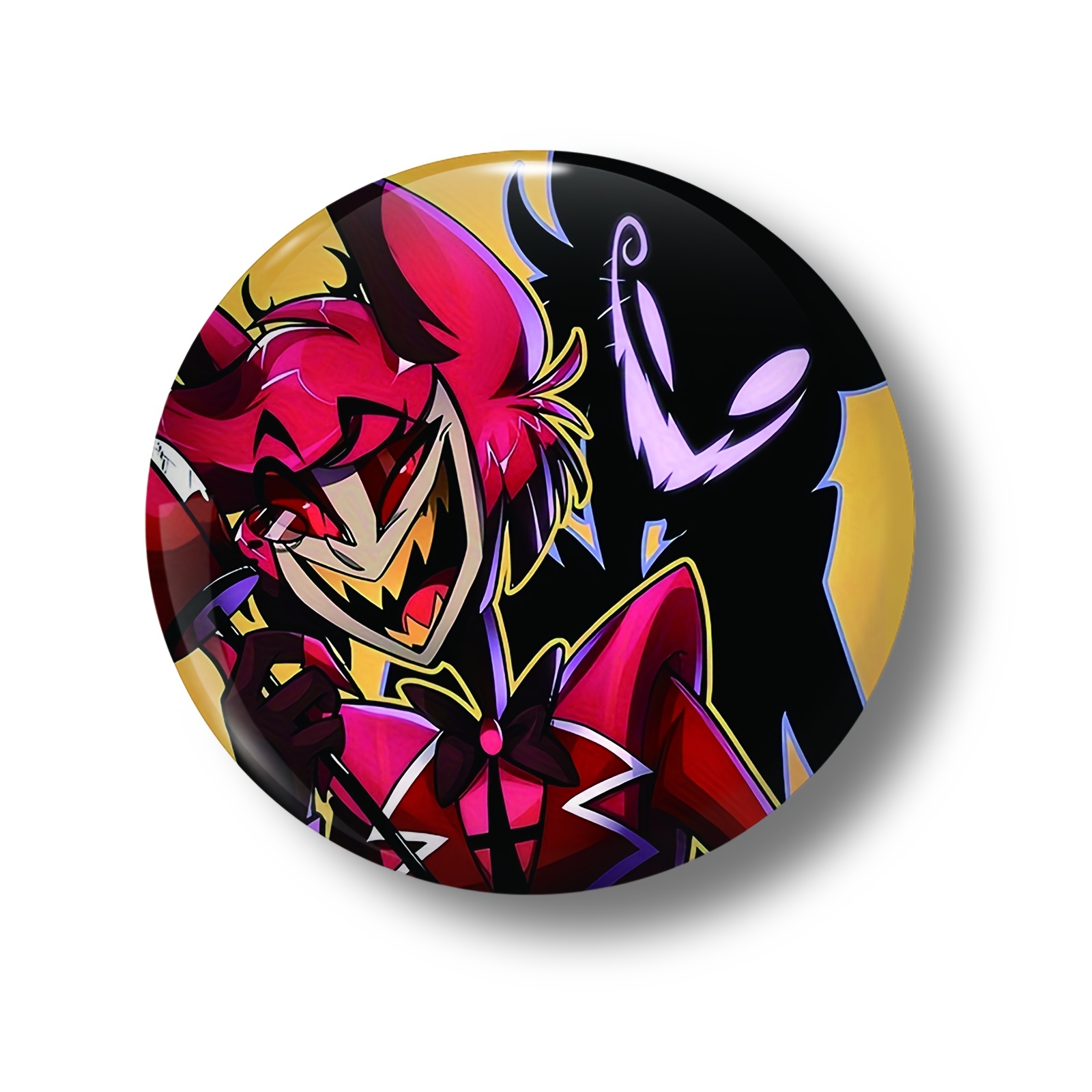 Charming Anime-Inspired Brooch Pin - Cute Plastic Accessory For Bags &amp; Clothing, Perfect Gift Idea Bag Accessories Cute Accessories