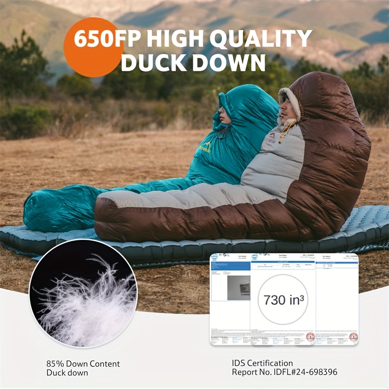 0 grad daunenschlafsack erwachsene 650fp - Temu Austria