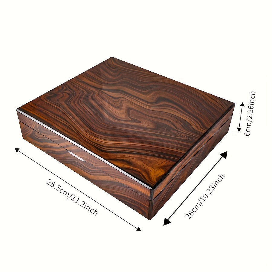 Vintage Wooden Storage Box for Women's Jewelry