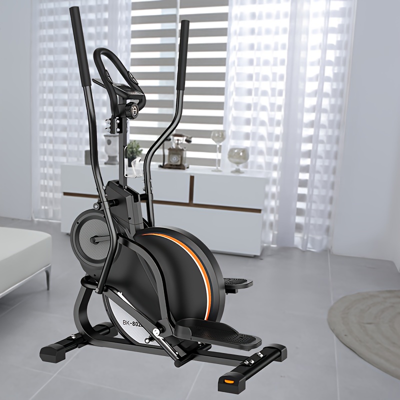 Pro 3 In 1 Cardio Fitness Master: Combining Elliptical, Stair Climbing And Treadmill Functions, 300 LBS Capacity, Quiet Magnetic 16-Level Resistance Trainer For Full Body Workout