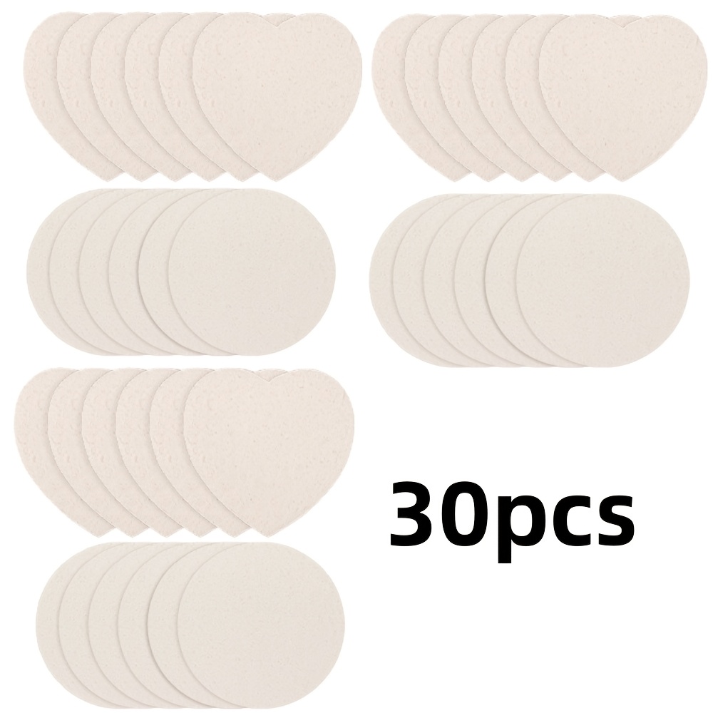 TEMU 30 piezas de esponja de espuma con para pintura DIY, herramientas de espuma comprimida, suministros de pintura creativa, adecuadas para