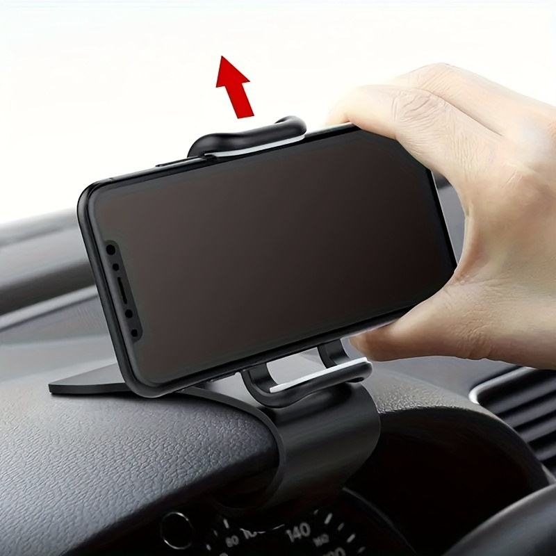 dolwao 1pc universal car phone holder     dashboard   for iphone   xiaomi oppo for       abs   no battery needed details 6