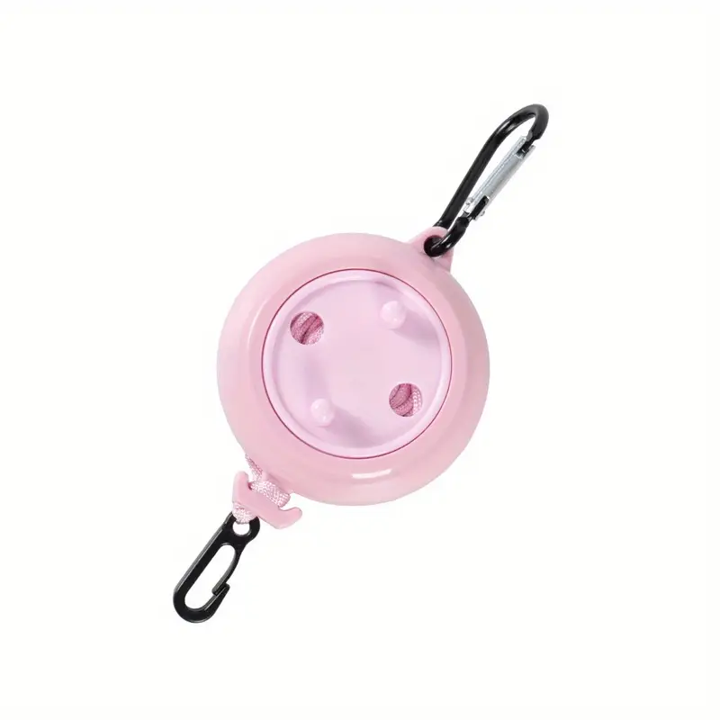 2 Stendibiancheria Da Viaggio Portatili - Con 12 Clip, Elastico, Per Campeggio, Viaggi, Hotel - Foto 7