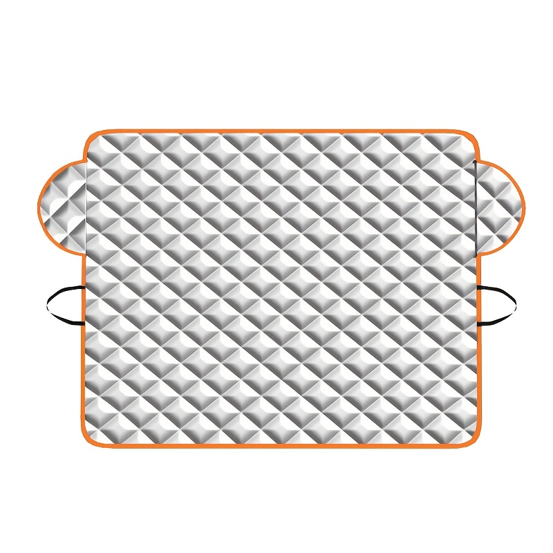 TEMU 1pc Portable Car Windshield Snow Cover, , Car Snow Shield, Full Window Coverage, Snow And Frost Protection, Car Snow Guard, Suitable For , Fits