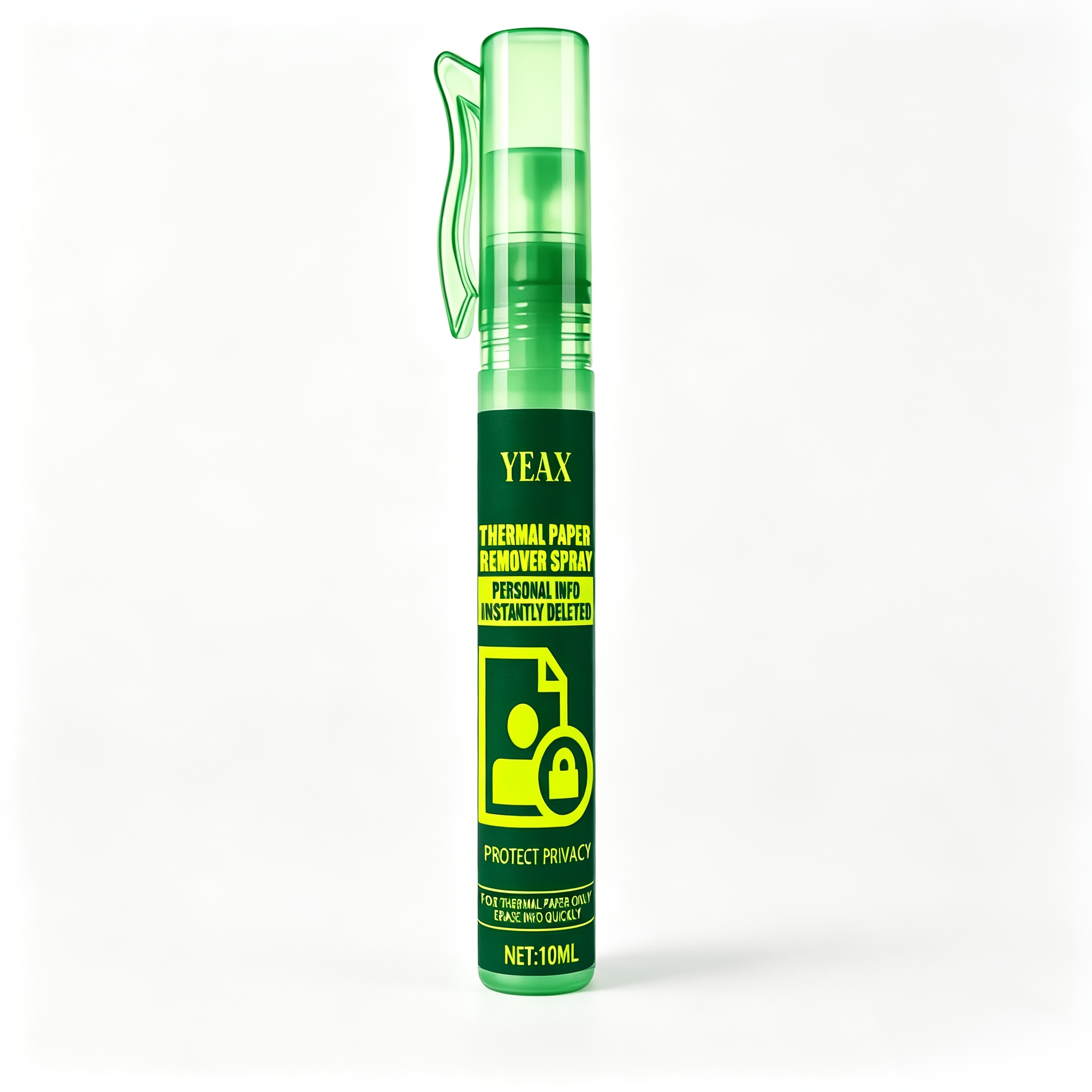 TEMU Stylo-spray gomme pour de privée - Liquide correcteur pour papier thermique, gomme à données rapide, des informations personnelles, outil