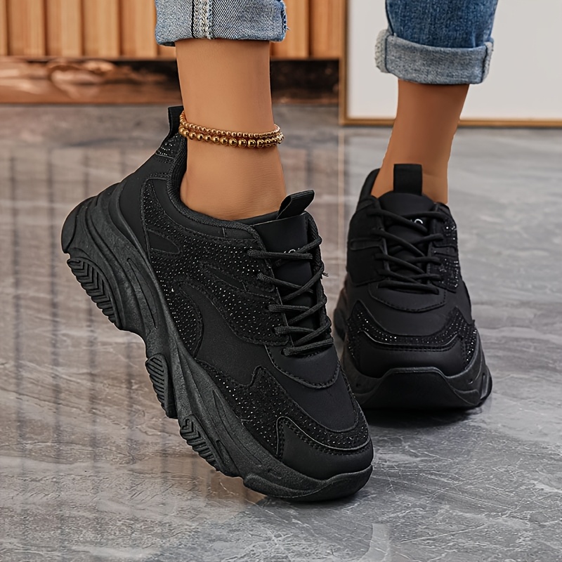 Image of Sneakers, Ladies' Road Running Shoes, Student Shoes, Back-to-, Versatile And Comfortable Korean Style Sports Shoes, Women's Shoes, Low-top Shoes, Simple And Fashionable