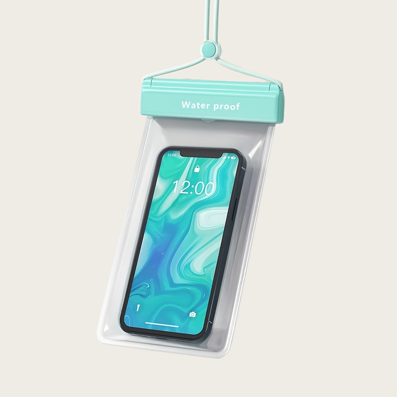 TEMU Handy-Tasche Hülle - [1 Stück][Einfaches Verriegeln & ] IPX8 Wasserdichte Handy-Trockentasche für Strand, Geschenk Schutz für iPhone 17 16 15 14