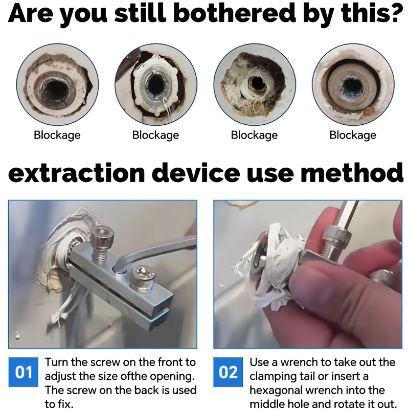 2pcs faucet angle extractor and screw cutter set, -saving tool for home plumbing repairs – ideal for replacing fittings Product details 4