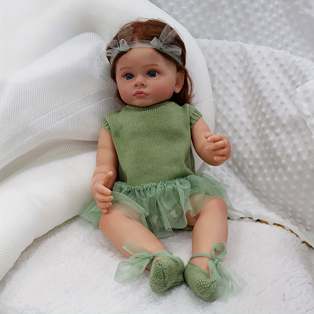 18 Pulgadas Reborn Baby Dolls Pintado Realista Recién Nacido - Temu