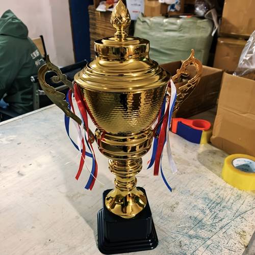 1 personalized metal trophy for sports games team sports competition and championship