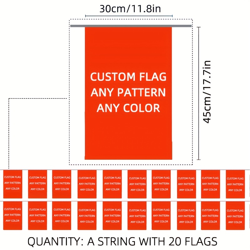 TEMU Custom Flags, Custom Outdoor Flags, Custom Advertising Flags, Atmosphere Backgrounds, Background Banners, Personalized Banners | Suitable For