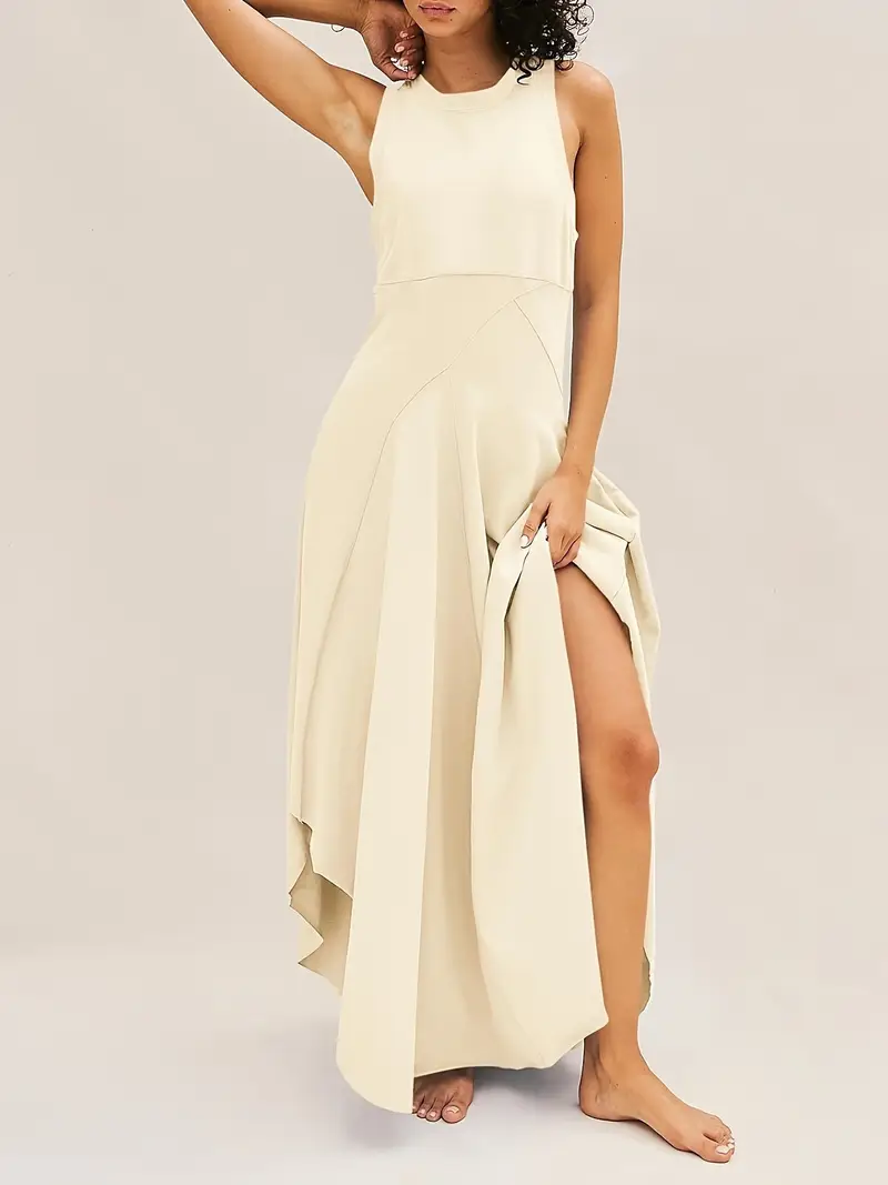 Summer Versatile Sleeveless Maxi Dresses Summer Versatile Sleeveless Maxi Dresses