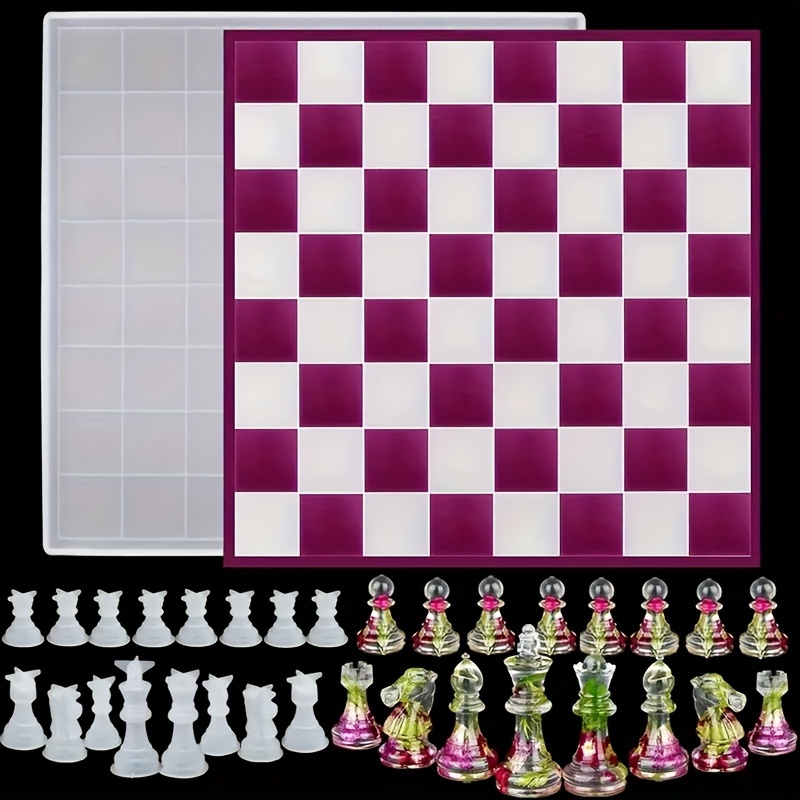 

Silicone Molds For Chess Pieces: Irregular Shapes For Making