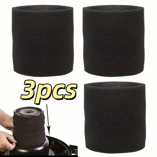 3pcs foam sleeve foam replacement filters suitable for most vacuum cleaners replacement part 905850