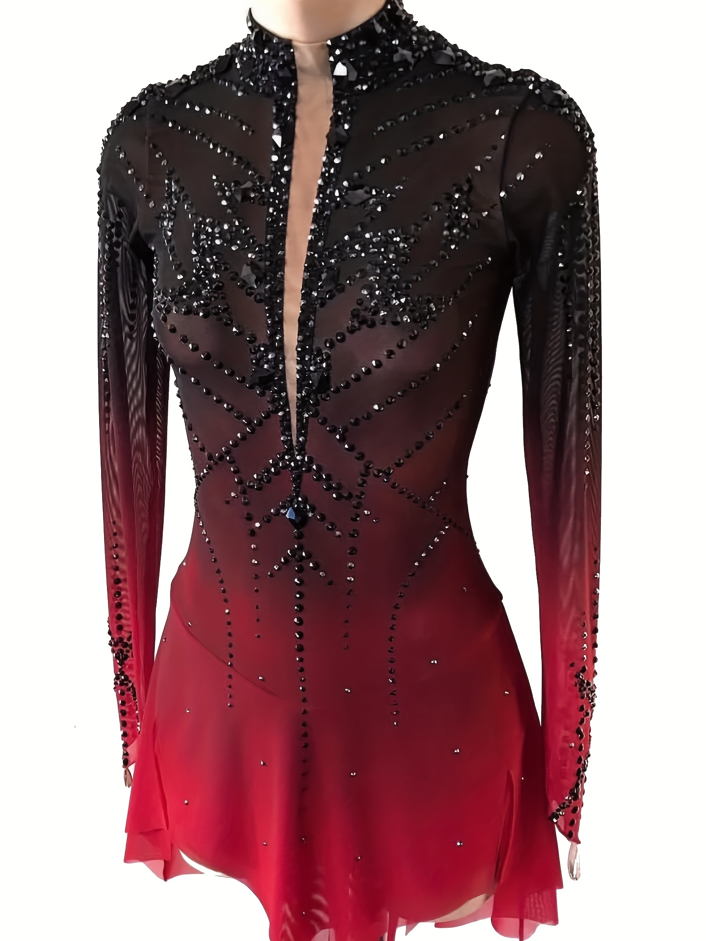 figure skating dress sold on Temu United States