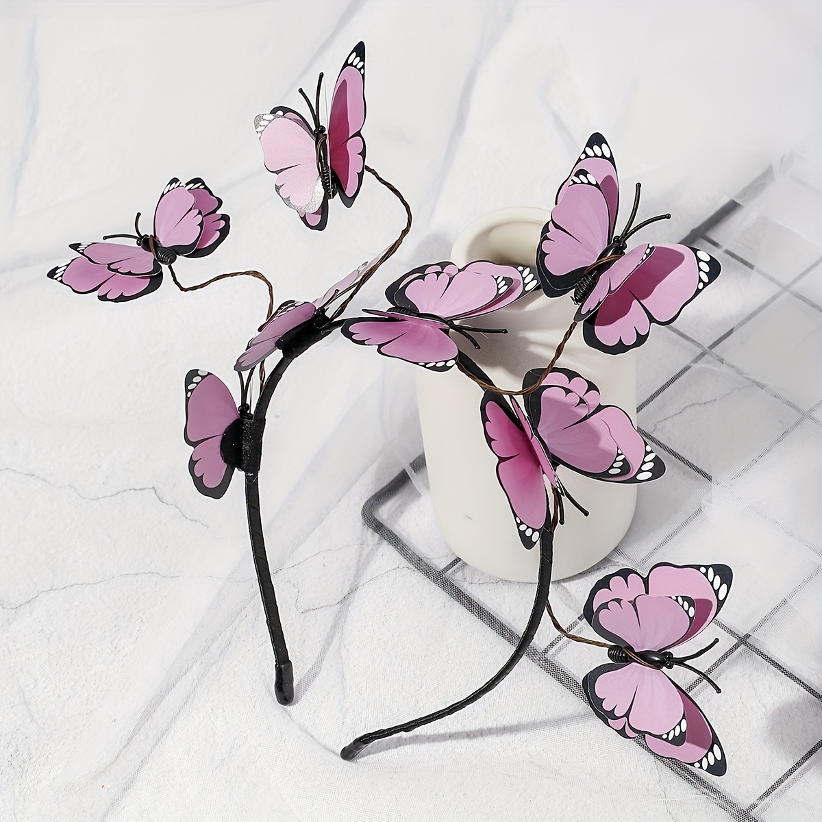1pc Of Simulated Headband, Costume Crown Accessory For Brides And