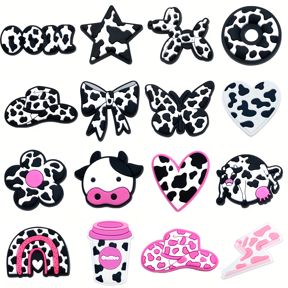 

16pcs Decoration Charms For Clogs Sandals Sandals Shoes Accessories Charms For Girls Anime Party Gift