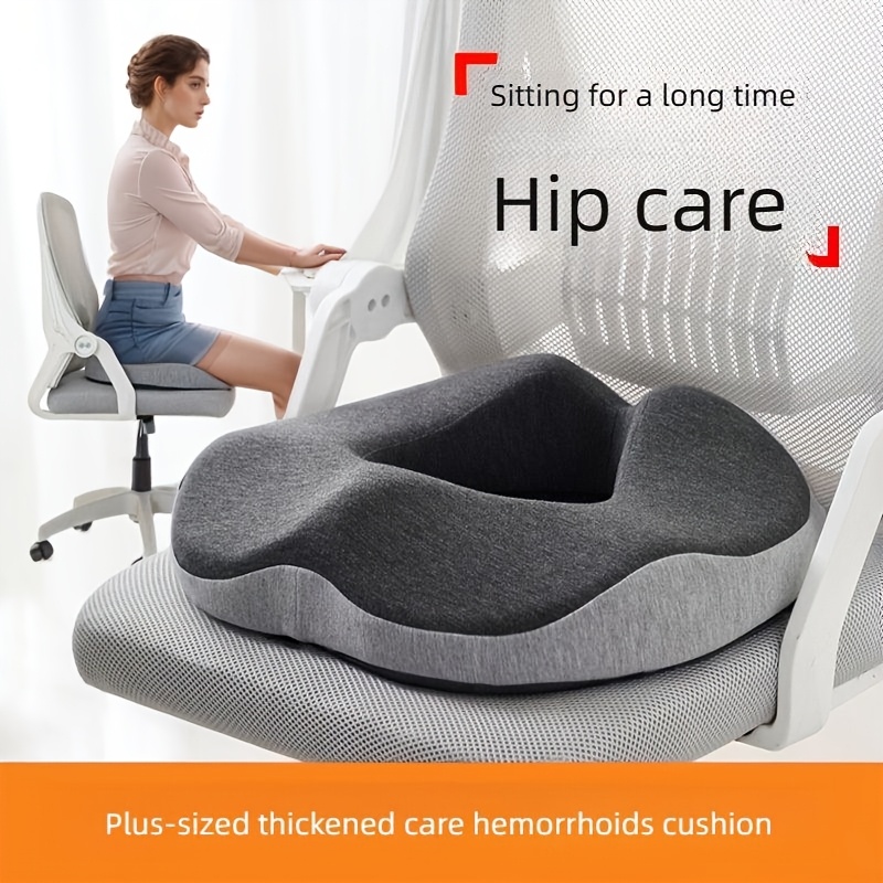 Donut Pillow Pregnancy Office Chair Support Memory Foam Donut Seat