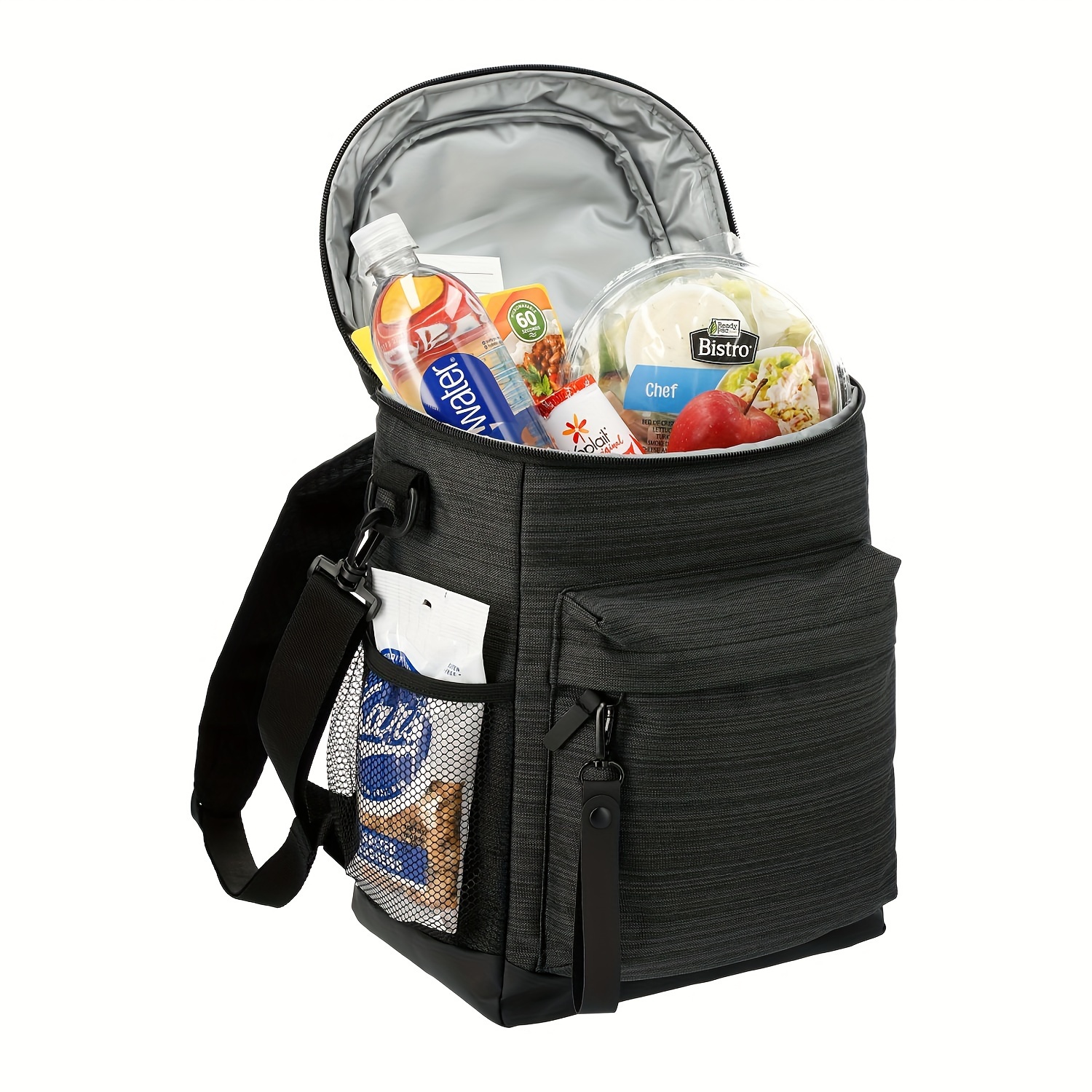 Portable Insulated Backpack Reusable Aluminum Foil Fresh - Temu