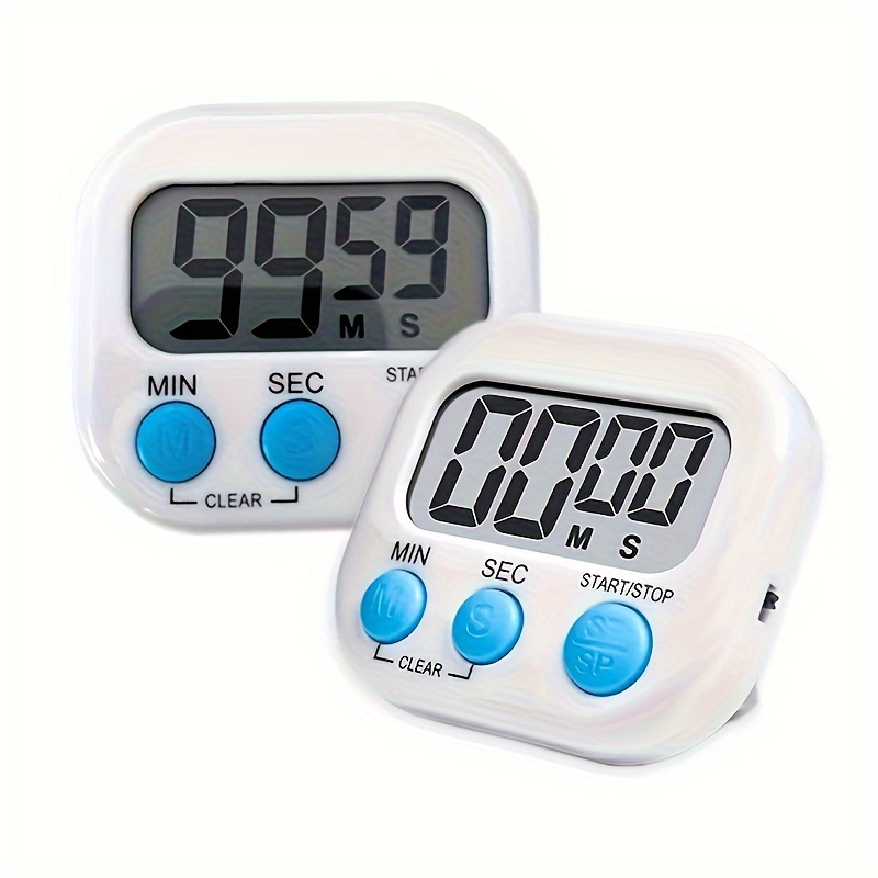 

2/6/12 Pcs Kitchen Timer, Electronic Timer, Silent Timer, Countdown Timer