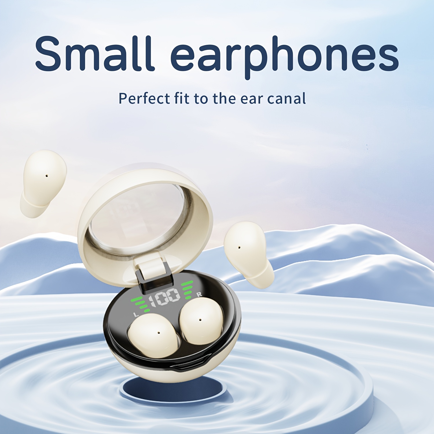 Image of Ultra-small Binaural Wireless Earphones, Mini Binaural Tws, Sports And Fitness Earphones For Listening To Music And Making Phone Calls, In-ear, Front Invisible Earphones