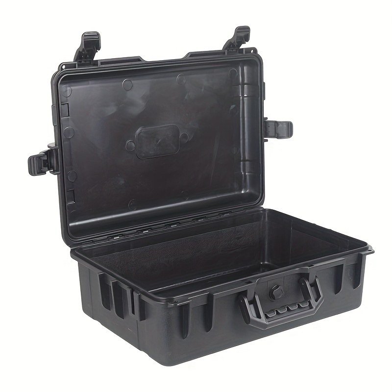 Aluminum Alloy Hard Shell Fishing Gear, Fishing Rod Box Storage Box  Waterproof Fishing Equipment.