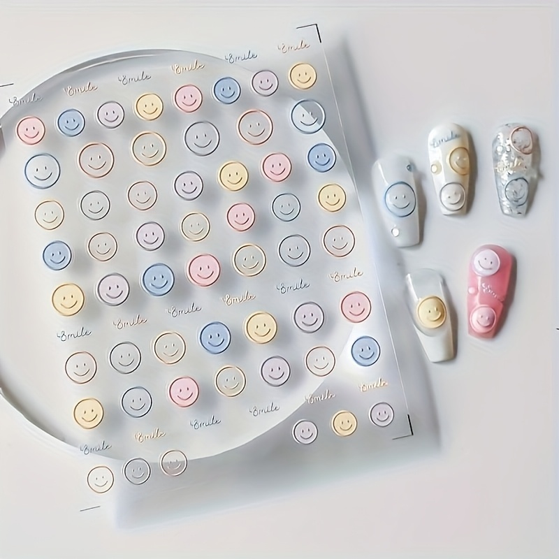 

3d Raised Nail Decoration Stickers