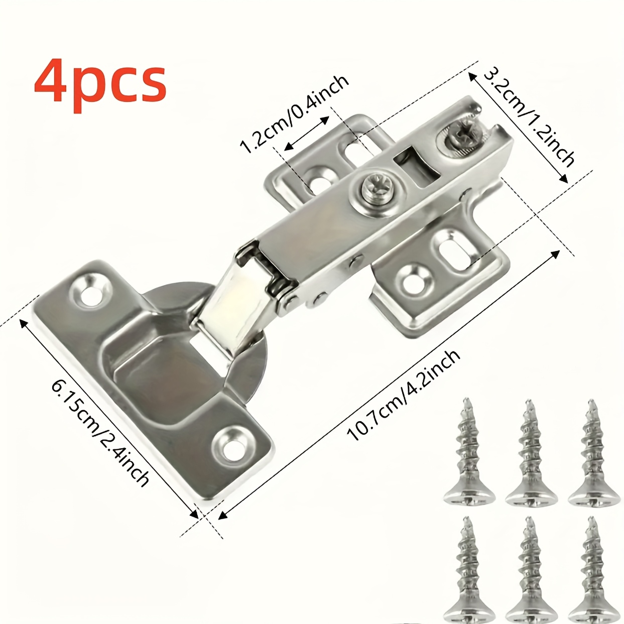 E-shop Hydraulische Schrank-Scharniere mit geradem Arm